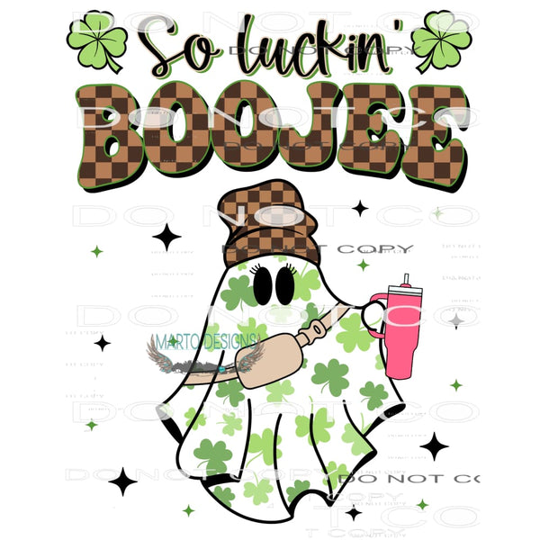 So Luckin’ Boojee #10109 Sublimation transfers - Heat
