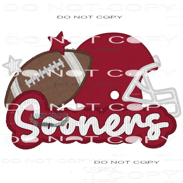 Sooners #7080 Sublimation transfers - Heat Transfer Graphic