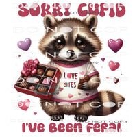 Sorry Cupid #11198 Sublimation transfer - Heat Transfer