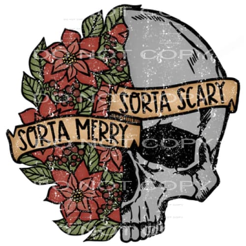 Sorta Marry Sorta Scary #5888 Sublimation transfers - Heat