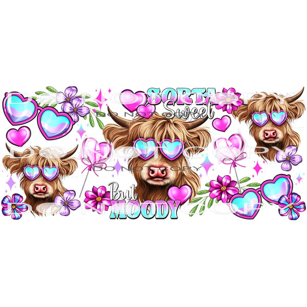 Sorta Sweet But Moody #9286 Sublimation transfers - Heat