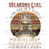 Soul of a witch All states in drop down menu sublimation transfer state Heat Transfer