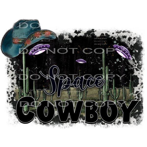 Space cowboy # 701 Sublimation transfers - Heat Transfer