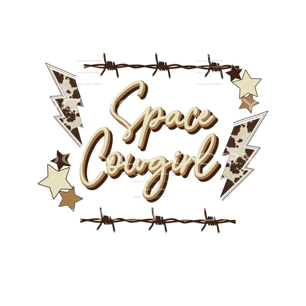 Space cowgirl # 247 Sublimation transfers - Heat Transfer