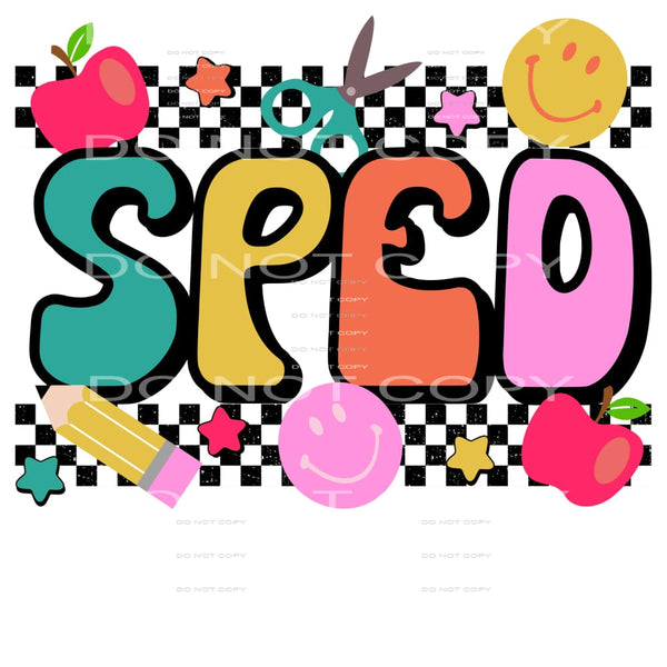 Sped #4598 Sublimation transfers - Heat Transfer Graphic Tee