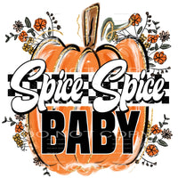Spice Spice Baby #5875 Sublimation transfers - Heat Transfer