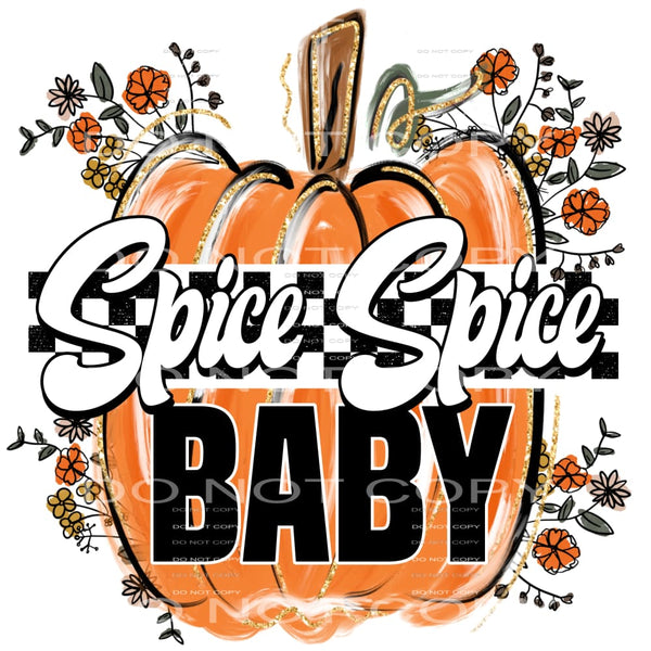 Spice Spice Baby #5875 Sublimation transfers - Heat Transfer