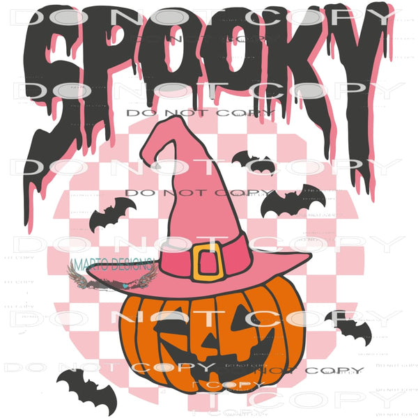 Spooky #6188 Sublimation transfers - Heat Transfer Graphic