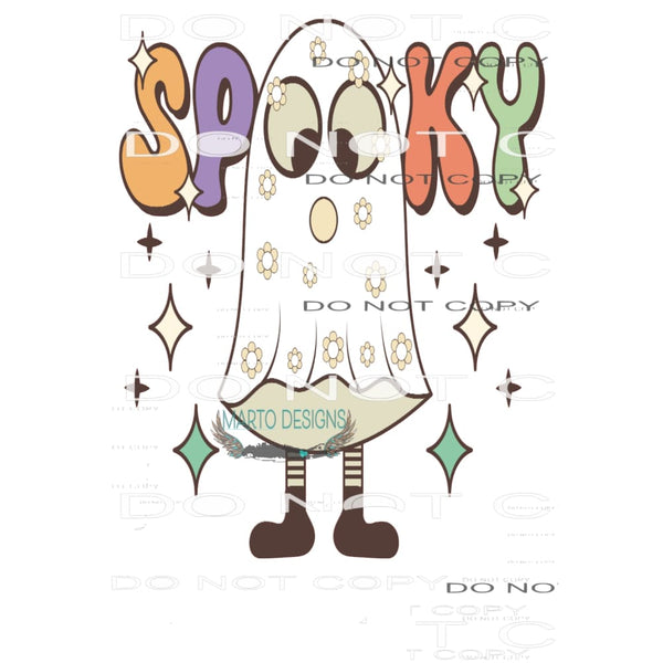 Spooky #6493 Sublimation transfers - Heat Transfer Graphic