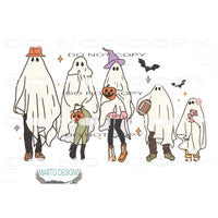 Spooky Family #6855 Sublimation transfers - Heat Transfer
