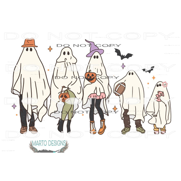 Spooky Family #6855 Sublimation transfers - Heat Transfer