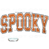 spooky faux glitter # 4410 Sublimation transfers - Heat
