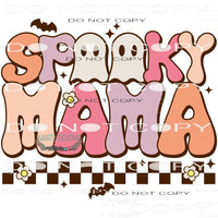 Spooky Mama #6197 Sublimation transfers - Heat Transfer