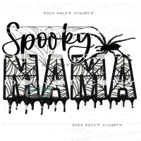 Spooky Mama #7216 Sublimation transfers - Heat Transfer