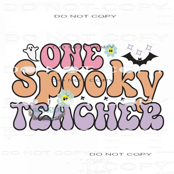 Spooky Mama #7624 Sublimation transfers - Heat Transfer