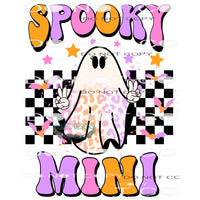 Spooky Mini #6854 Sublimation transfers - Heat Transfer