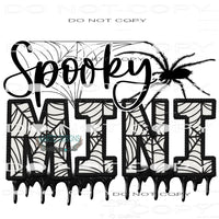 Spooky Mini #7215 Sublimation transfers - Heat Transfer