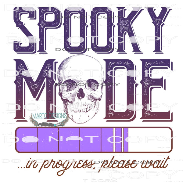 Spooky Mode In Progress... #7033 Sublimation transfers -