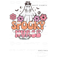 Spooky Nurse #7619 Sublimation transfers - Heat Transfer