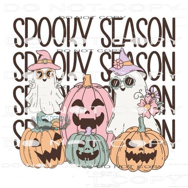Spooky Season #6247 Sublimation transfers - Heat Transfer