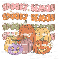 Spooky Season #6833 Sublimation transfers - Heat Transfer