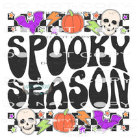 Spooky Season #7029 Sublimation transfers - Heat Transfer