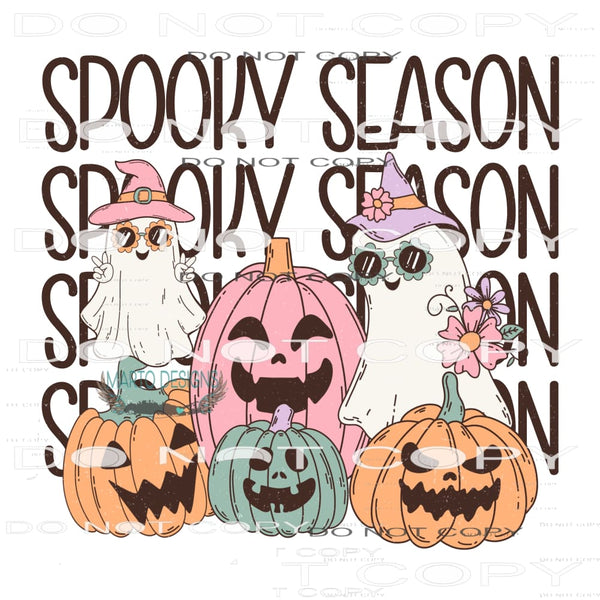 Spooky Season #7044 Sublimation transfers - Heat Transfer