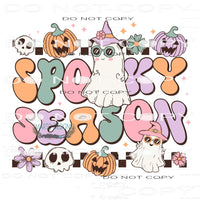 Spooky Season #7054 Sublimation transfers - Heat Transfer