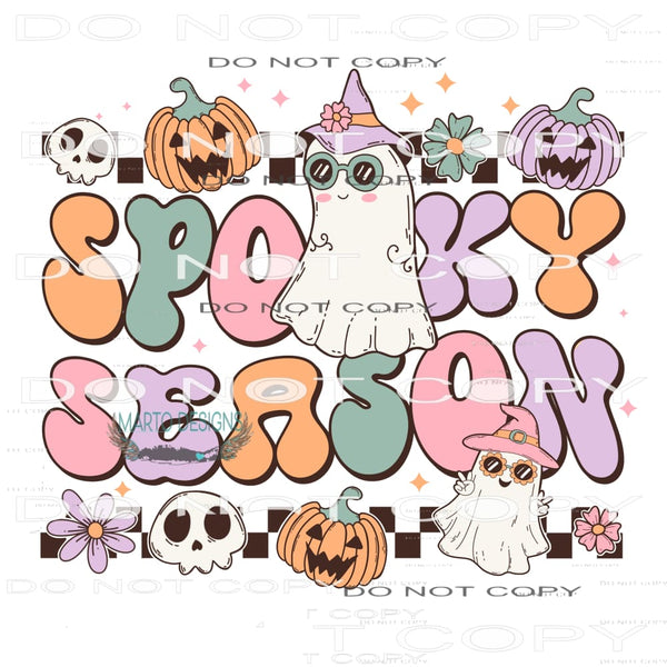 Spooky Season #7054 Sublimation transfers - Heat Transfer