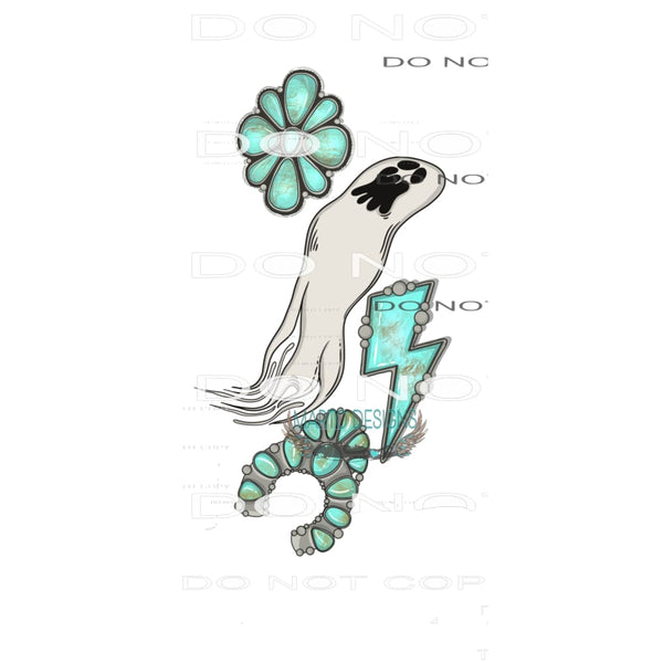 Spooky Sleeve #6708 Sublimation transfers - Heat Transfer