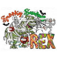 Spooky Squads Rex #6512 Sublimation transfers - Heat