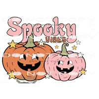 Spooky Vibes #6479 Sublimation transfers - Heat Transfer