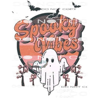 Spooky Vibes #6499 Sublimation transfers - Heat Transfer