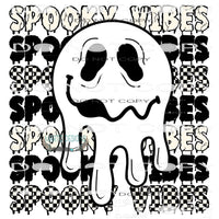 Spooky Vibes #6507 Sublimation transfers - Heat Transfer