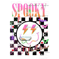 Spooky Vibes #6578 Sublimation transfers - Heat Transfer