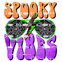 Spooky Vibes #7026 Sublimation transfers - Heat Transfer