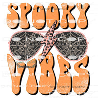 Spooky Vibes #7027 Sublimation transfers - Heat Transfer
