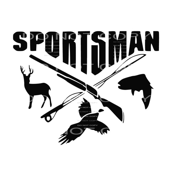 Sportsman #1 Sublimation Transfers Heat Transfer