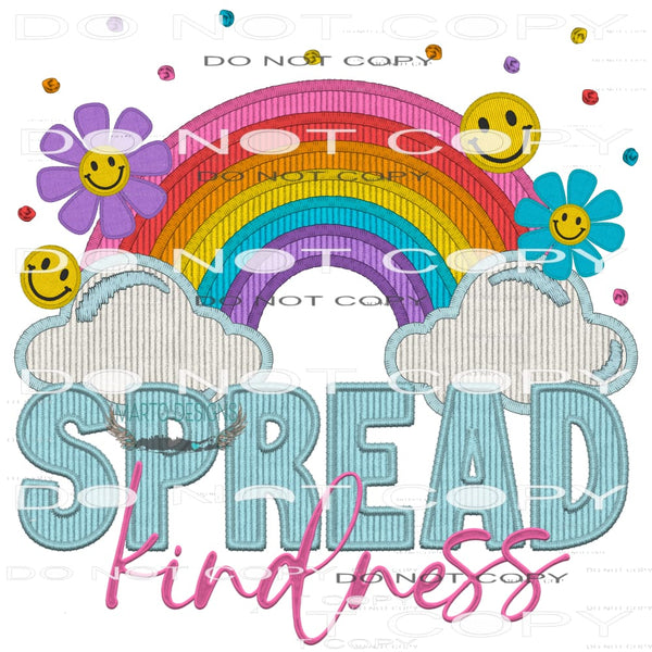 Spread Kindness #8411 Sublimation transfers - Heat Transfer