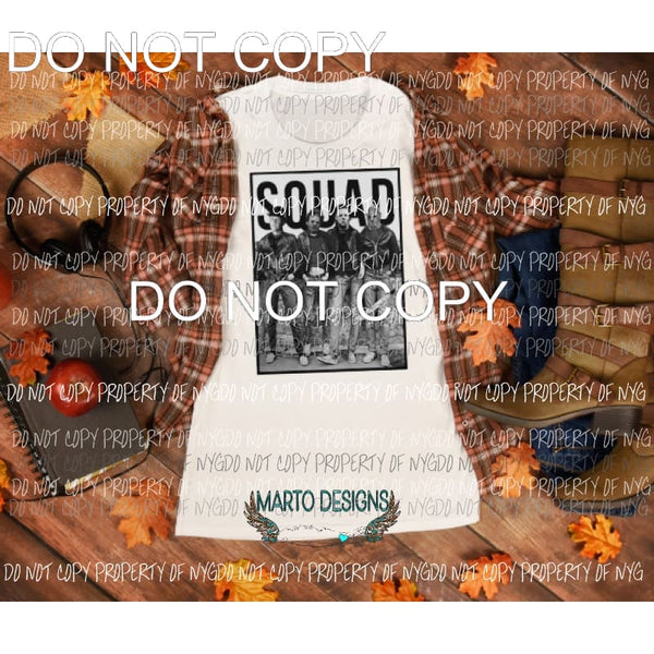SQUAD Freddie Scary movies Graphic tee