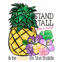 Stand tall and be strong # 943 Sublimation transfers - Heat