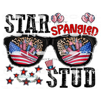 Star Spangled Stup #10879 Sublimation transfer - Heat