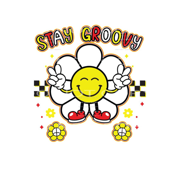Stay Groovy #4893 Sublimation transfers - Heat Transfer