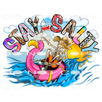 Stay Salty #10389 Sublimation transfers - Heat Transfer