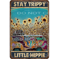 Stay trippy little hippie # 371 Sublimation transfers - Heat