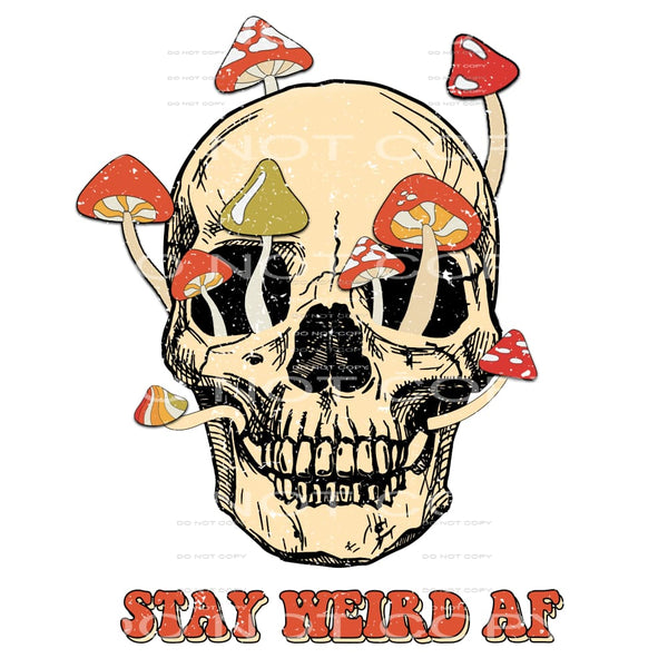 Stay Wired AF #4712 Sublimation transfers - Heat Transfer
