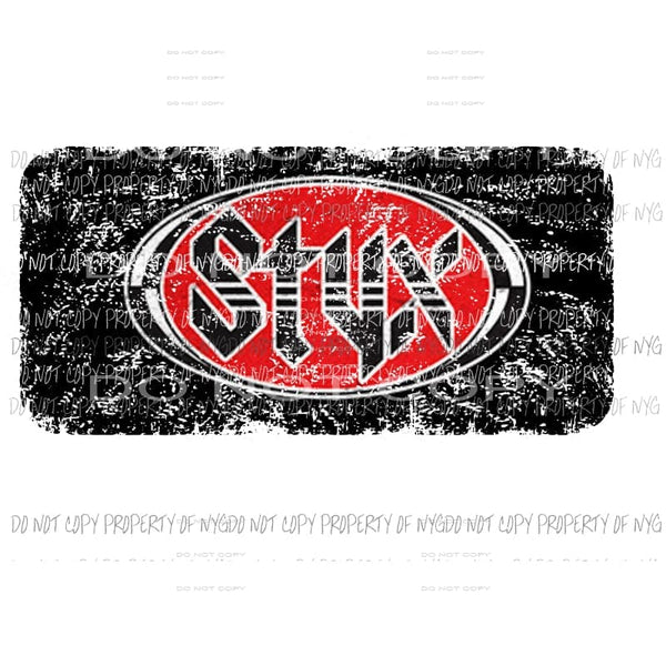 Styx #1 black background Sublimation transfers Heat Transfer