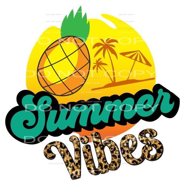 Summer Vibes #5240 Sublimation transfers - Heat Transfer