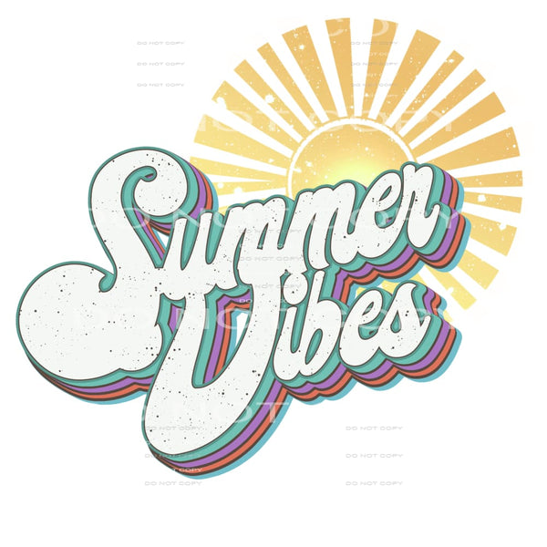 Summer vibes # 947 Sublimation transfers - Heat Transfer