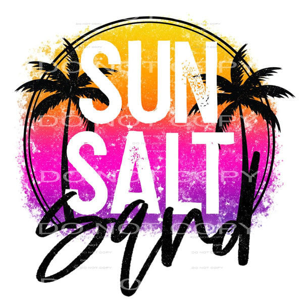 Sun salt sand # 934 Sublimation transfers - Heat Transfer